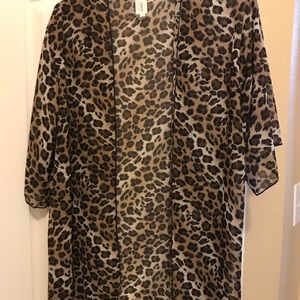 Leopard kimono